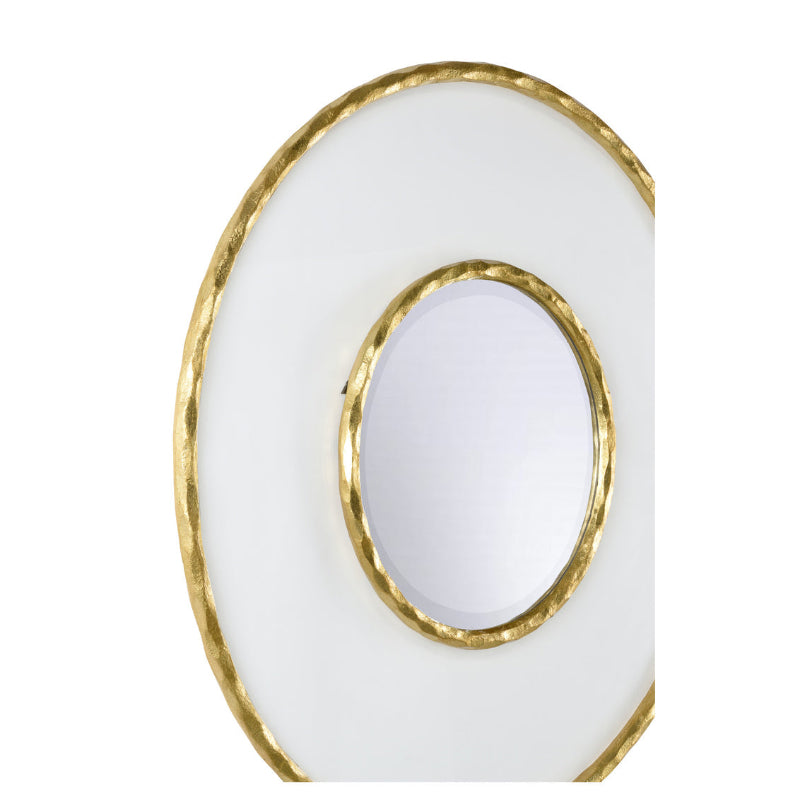 Hand Hammered and Acrylic Mirror