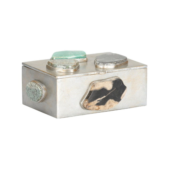 Caribbean Gold Jewelry Box - Rect.