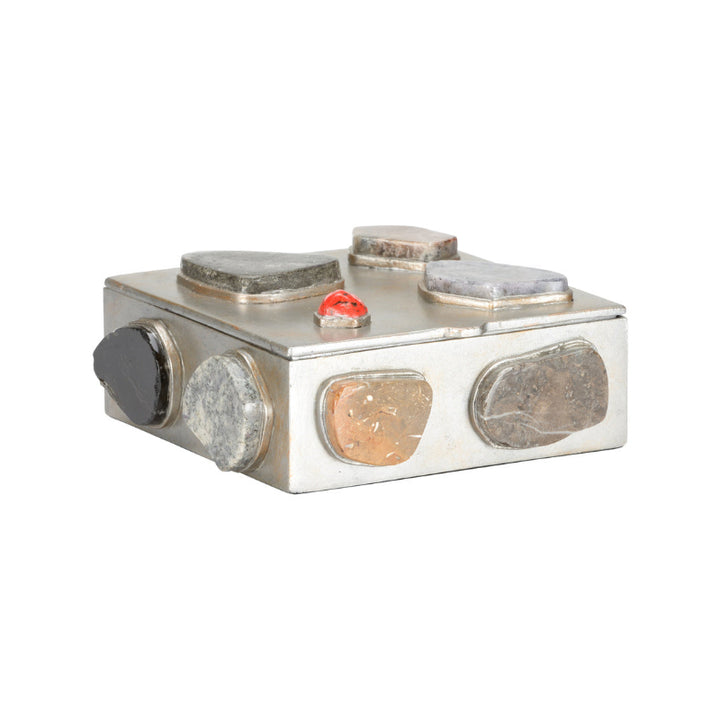 Caribbean Gold Jewelry Box-Square (Sm)