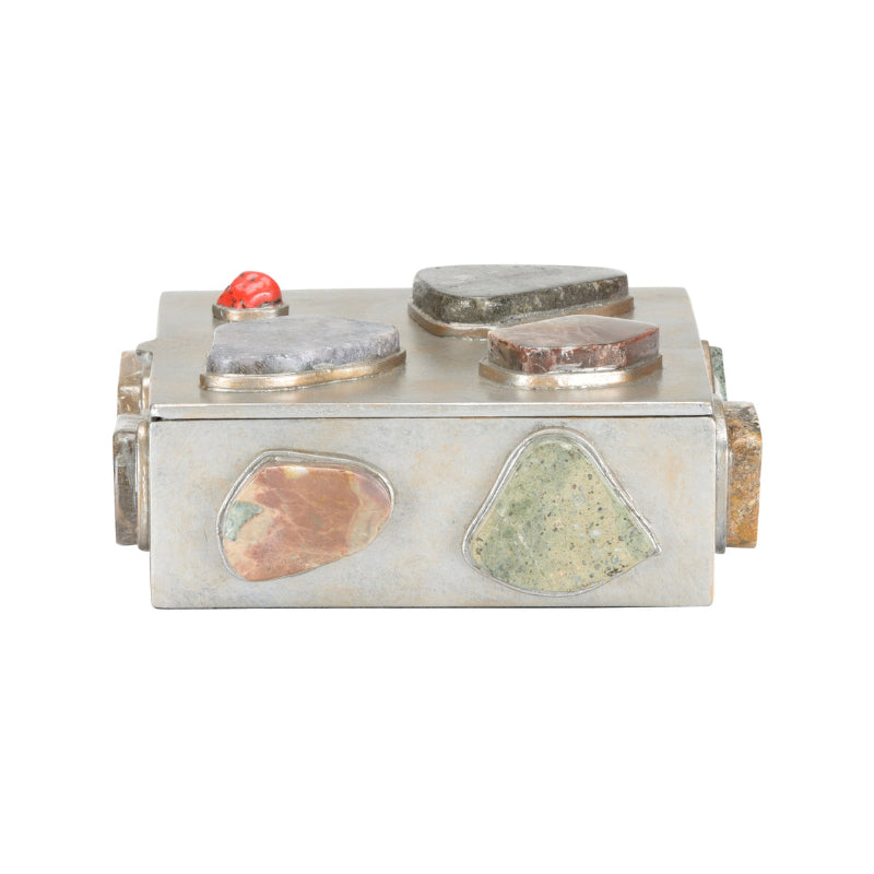 Caribbean Gold Jewelry Box-Square (Sm)