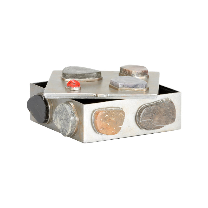 Caribbean Gold Jewelry Box-Square (Sm)