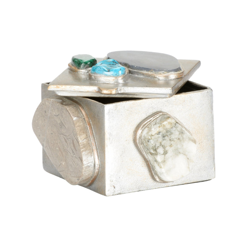Caribbean Gold Jewelry Box-Square (Lg)