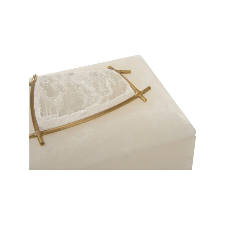 Selinite and Stone Box