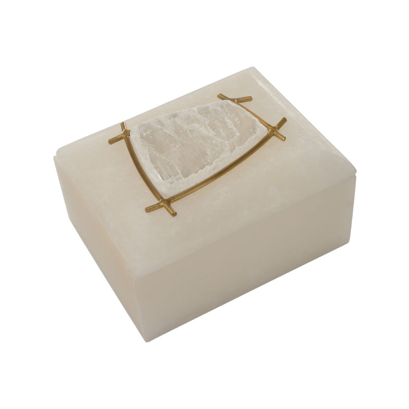 Selinite and Stone Box