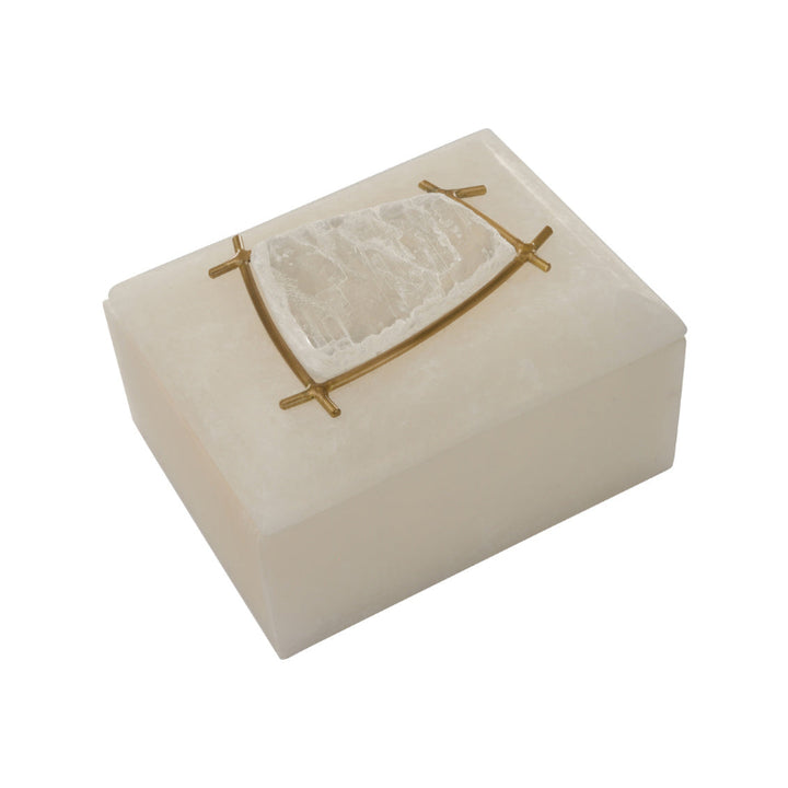 Selinite and Stone Box