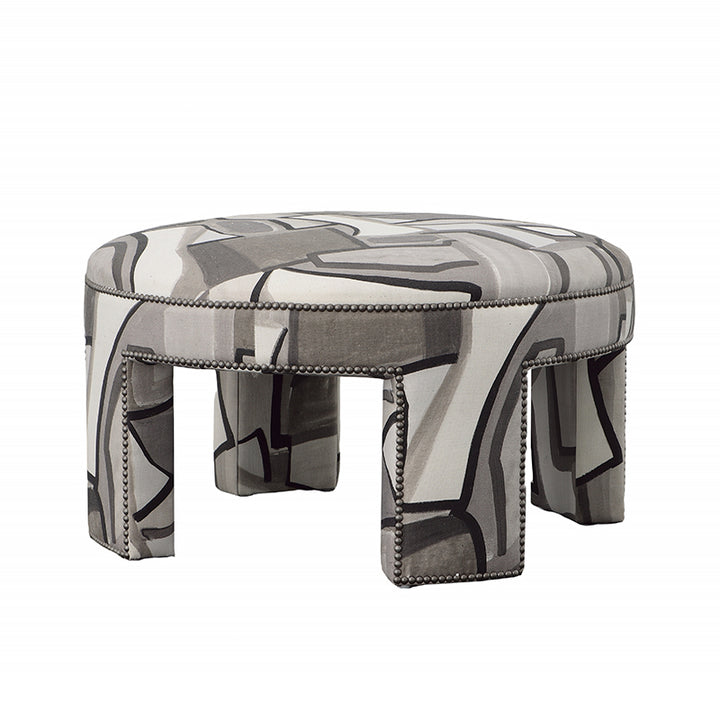 Durant Small Round Ottoman