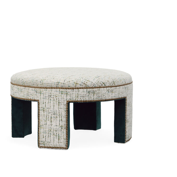 Durant Small Round Ottoman