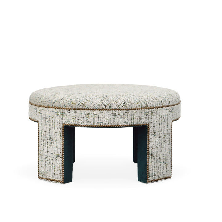 Durant Small Round Ottoman