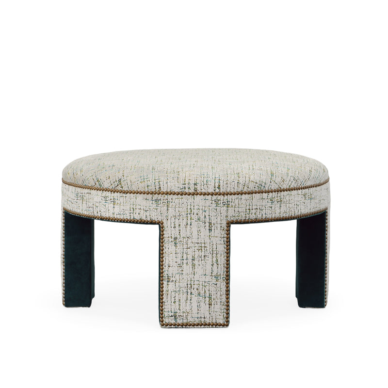 Durant Small Round Ottoman