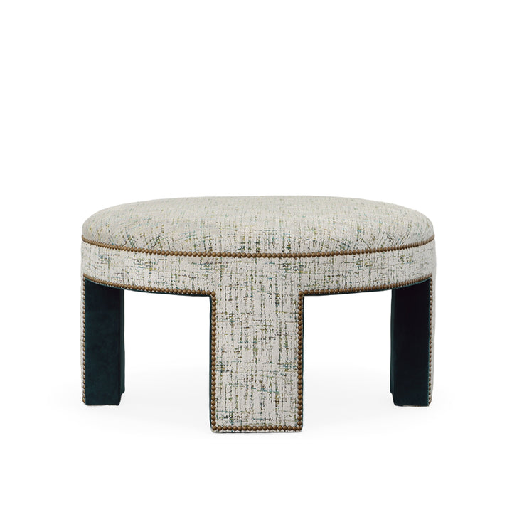 Durant Small Round Ottoman