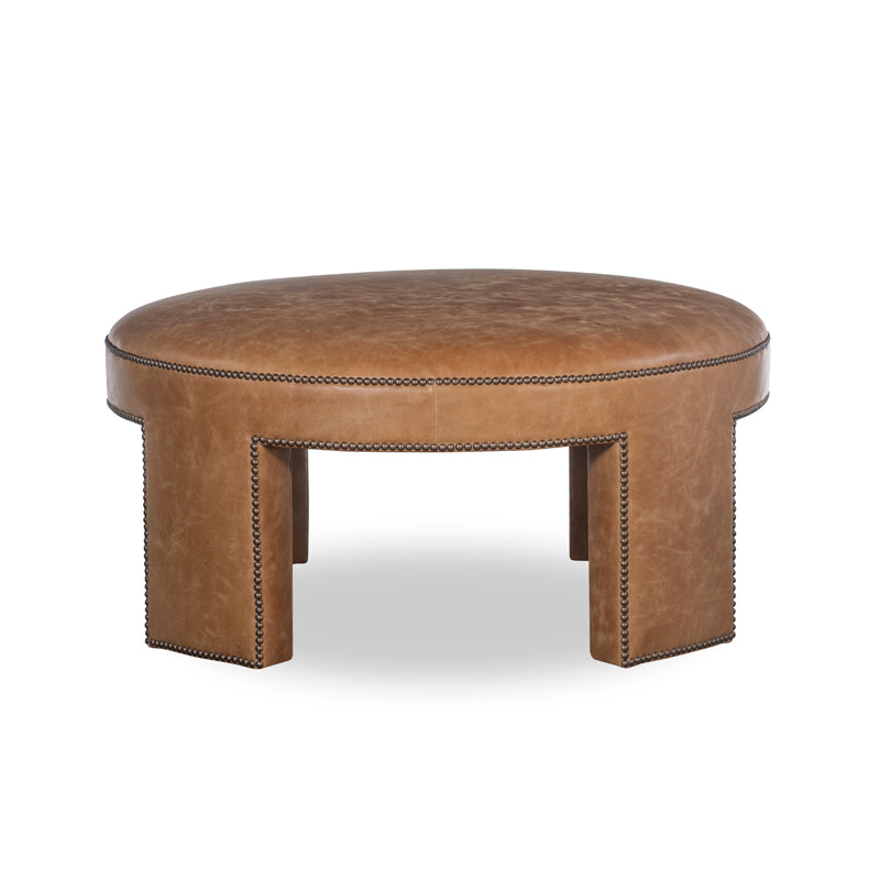 Durant Large Round Ottoman