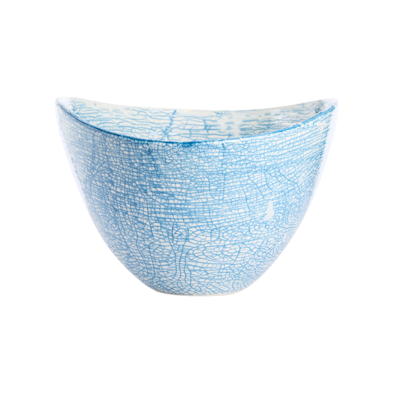 Blue Oval Centerpiece