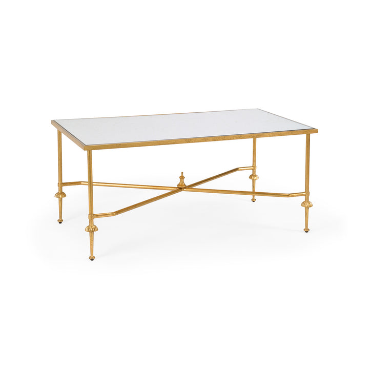 French Cocktail Table - Gold