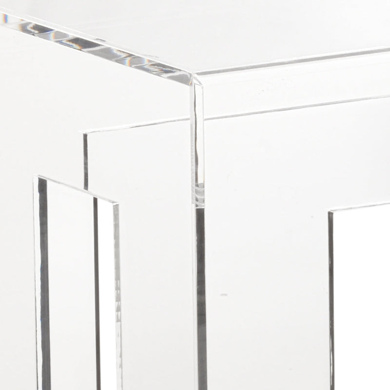 Acrylic End Table