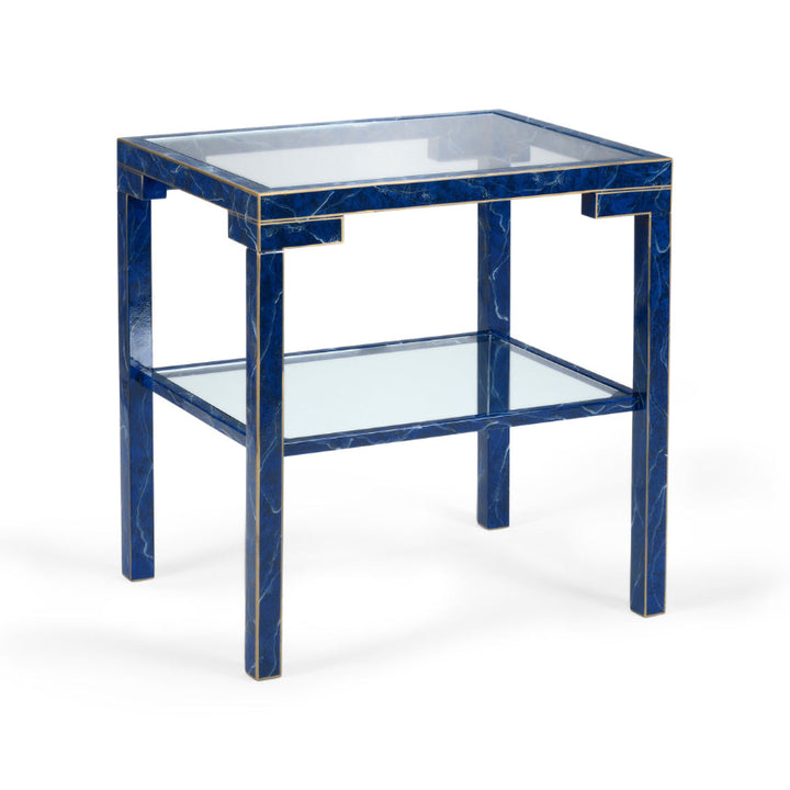 Decker Side Table - Lapis