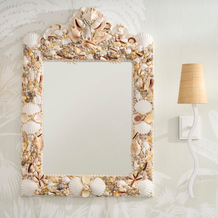 Shell Square Mirror