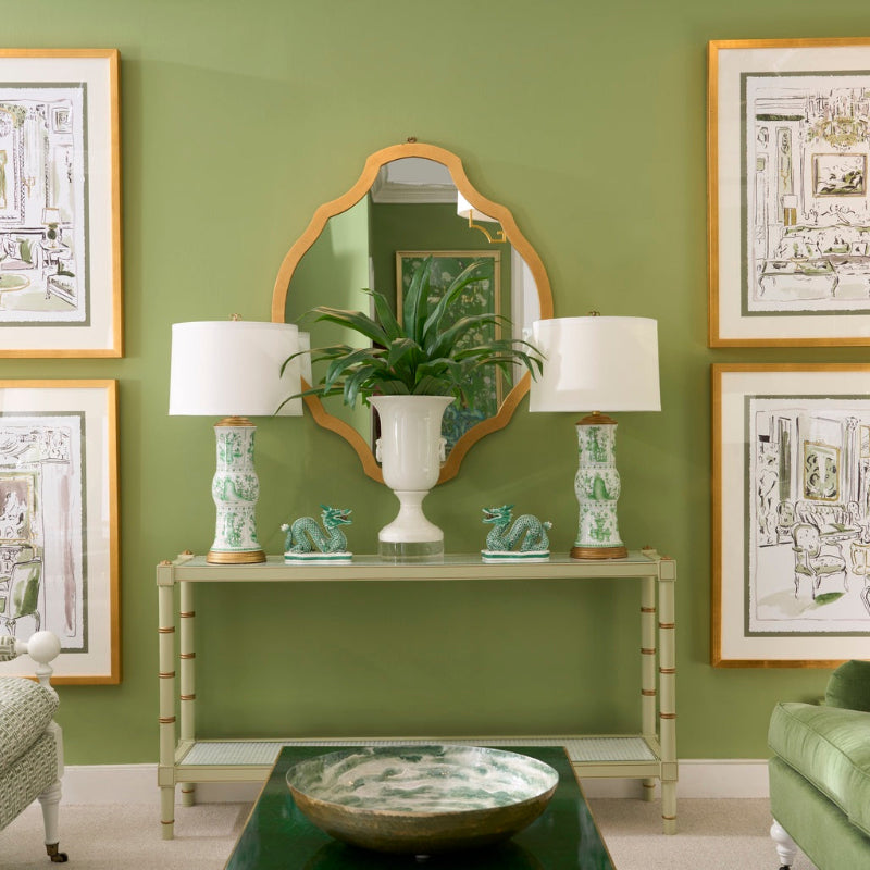 Myrtle Grove Mirror - Gold