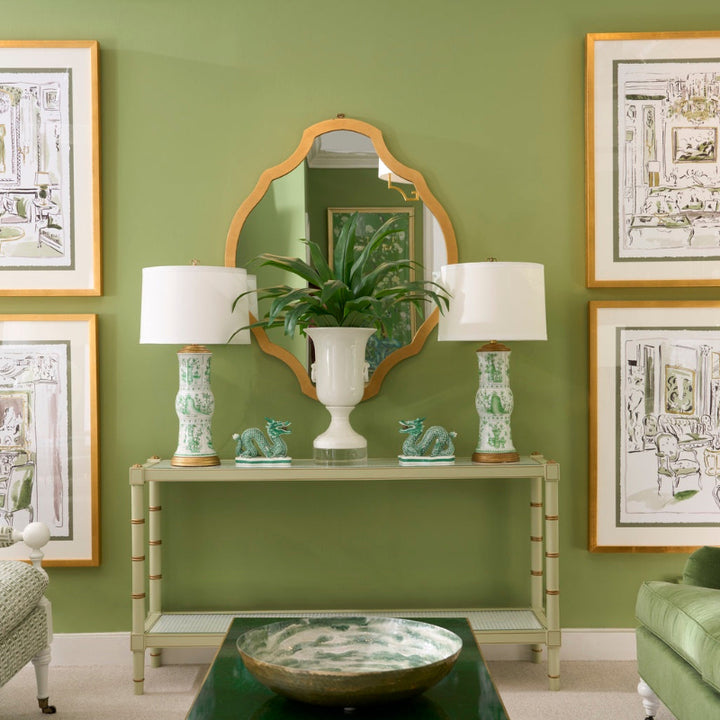 Myrtle Grove Mirror - Gold