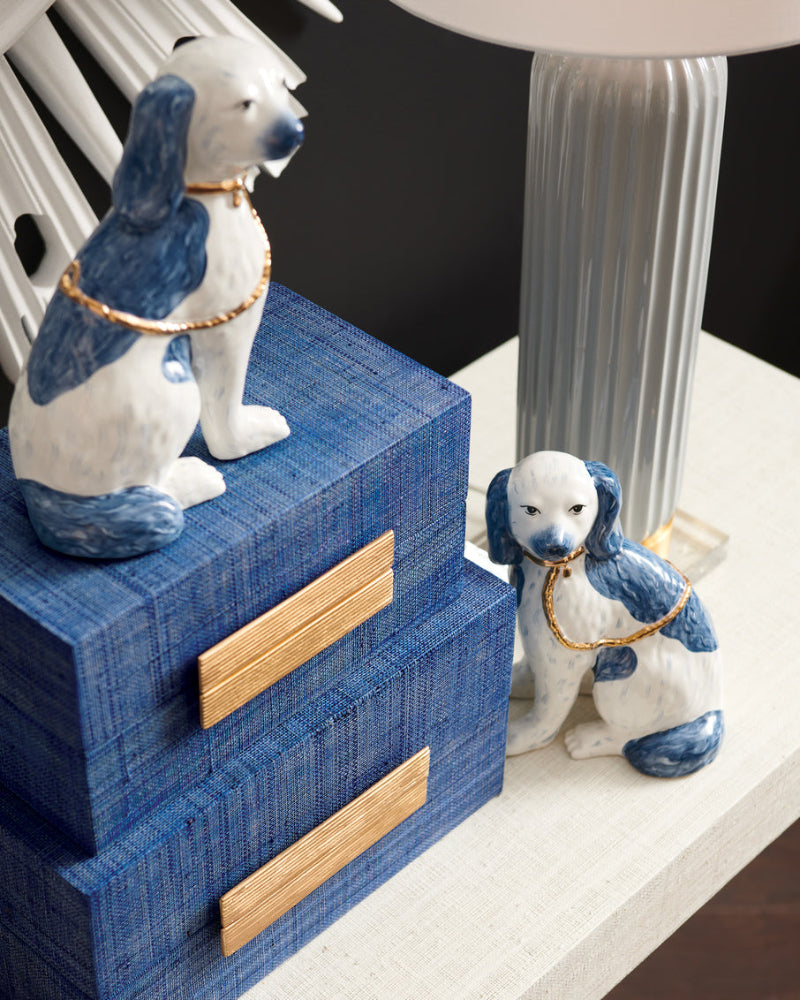 Raffia Boxes - Blueberry (S2)
