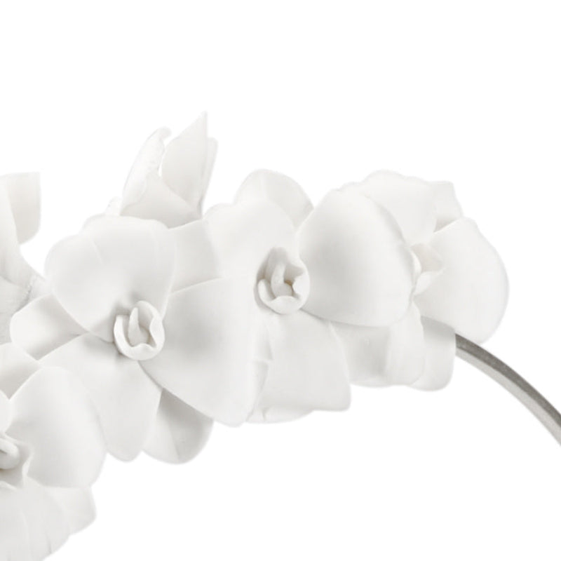 Orchid Stem - Silver (Med)
