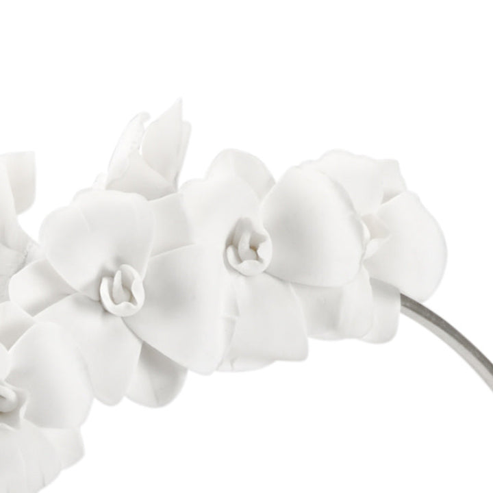 Orchid Stem - Silver (Med)