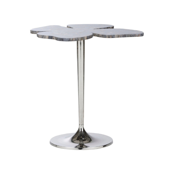 Petal Side Table - Petrified Wood