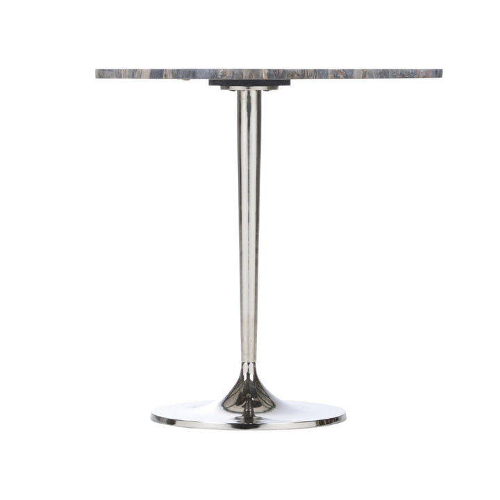 Petal Side Table - Petrified Wood
