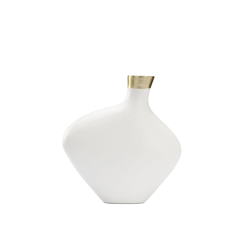 Asymmetric Vase - White (Sm)