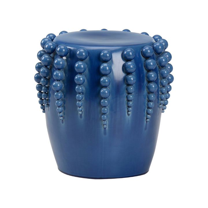 Sea Urchin Garden Stool -Blue