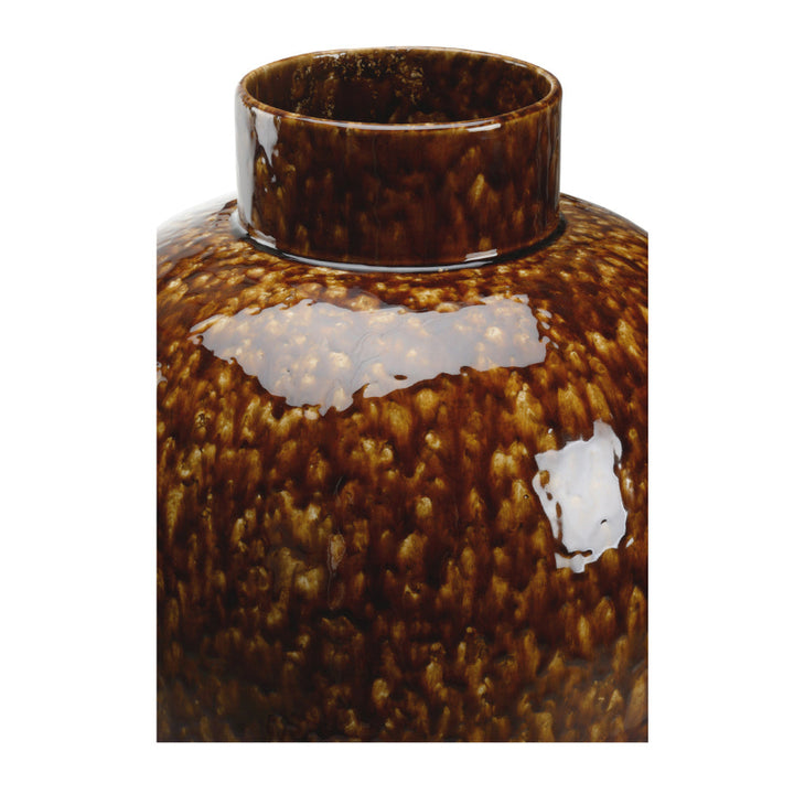 Tortoise Ceramic Vase - LG