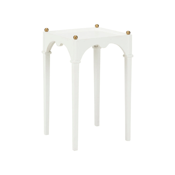Kent Drinks Table - White