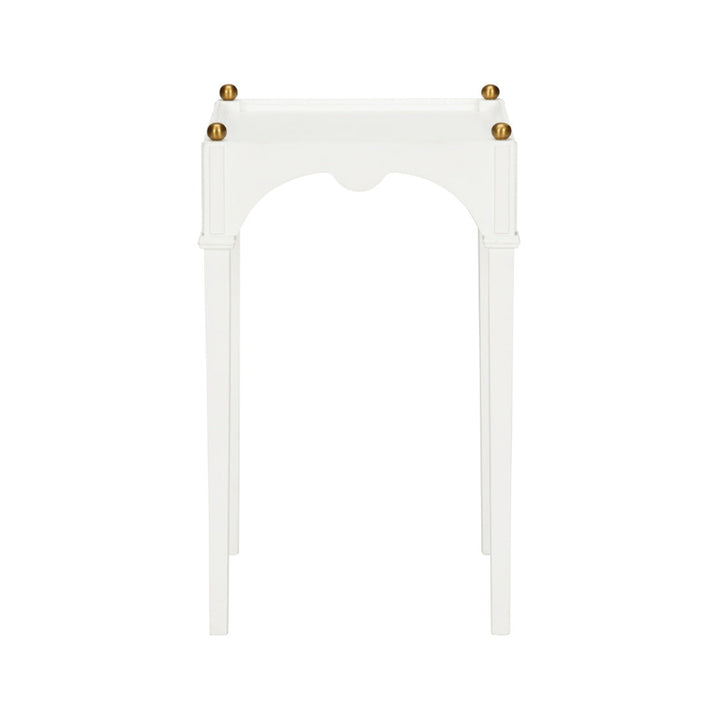 Kent Drinks Table - White