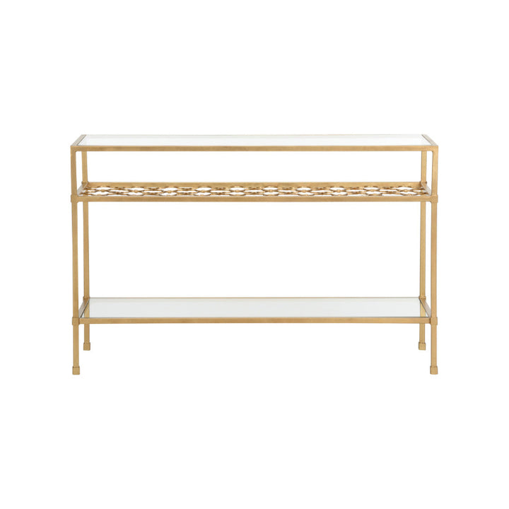 Pacific Coast Console Table-Gold