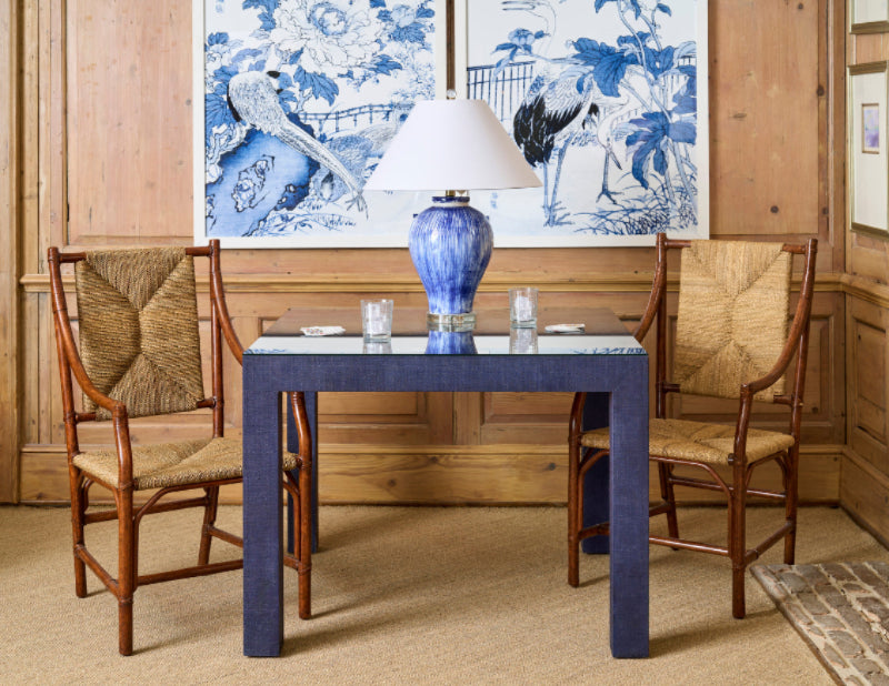 Blue And White Asian Garden II