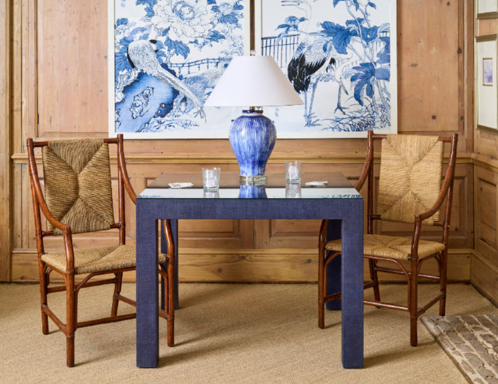 Blue And White Asian Garden II