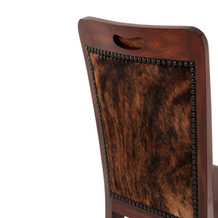 Leather Sling Dining Chair