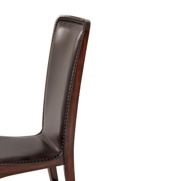 Leather Sling Dining Chair