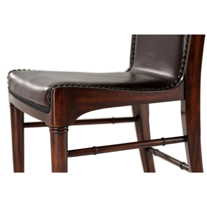 Leather Sling Dining Chair
