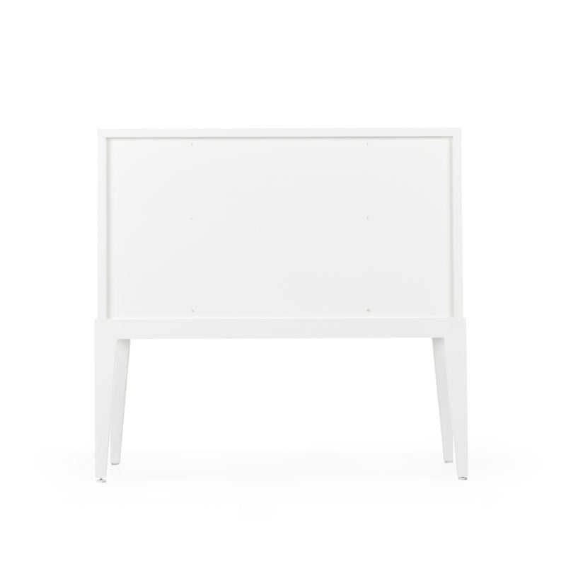 Beveled Side Chest 2 Drawers