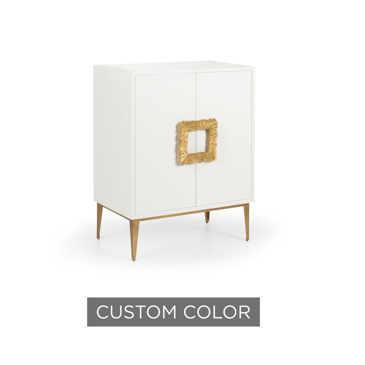 Maddox Cabinet - Brass