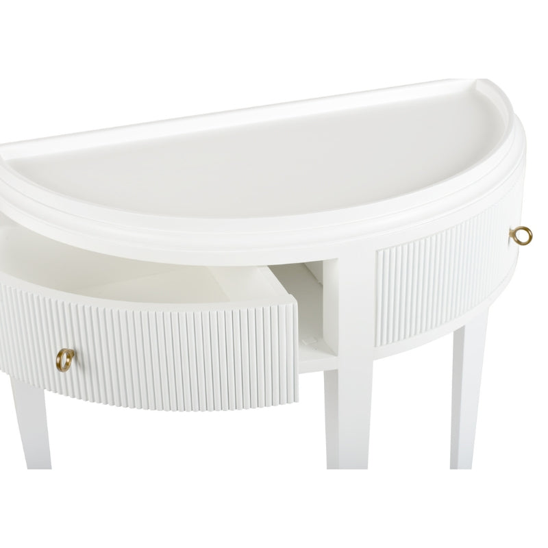 Cottage Demilune Console