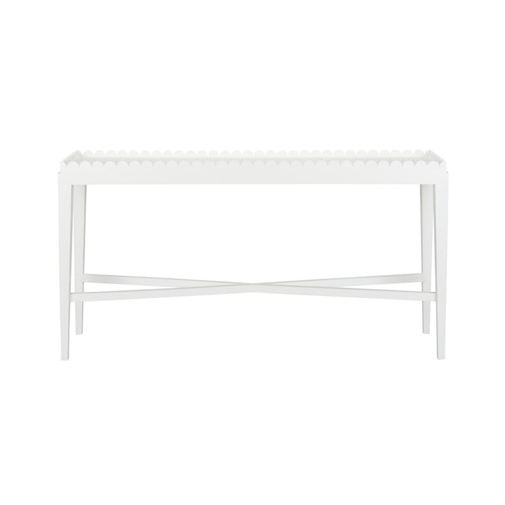Scallop Console Table