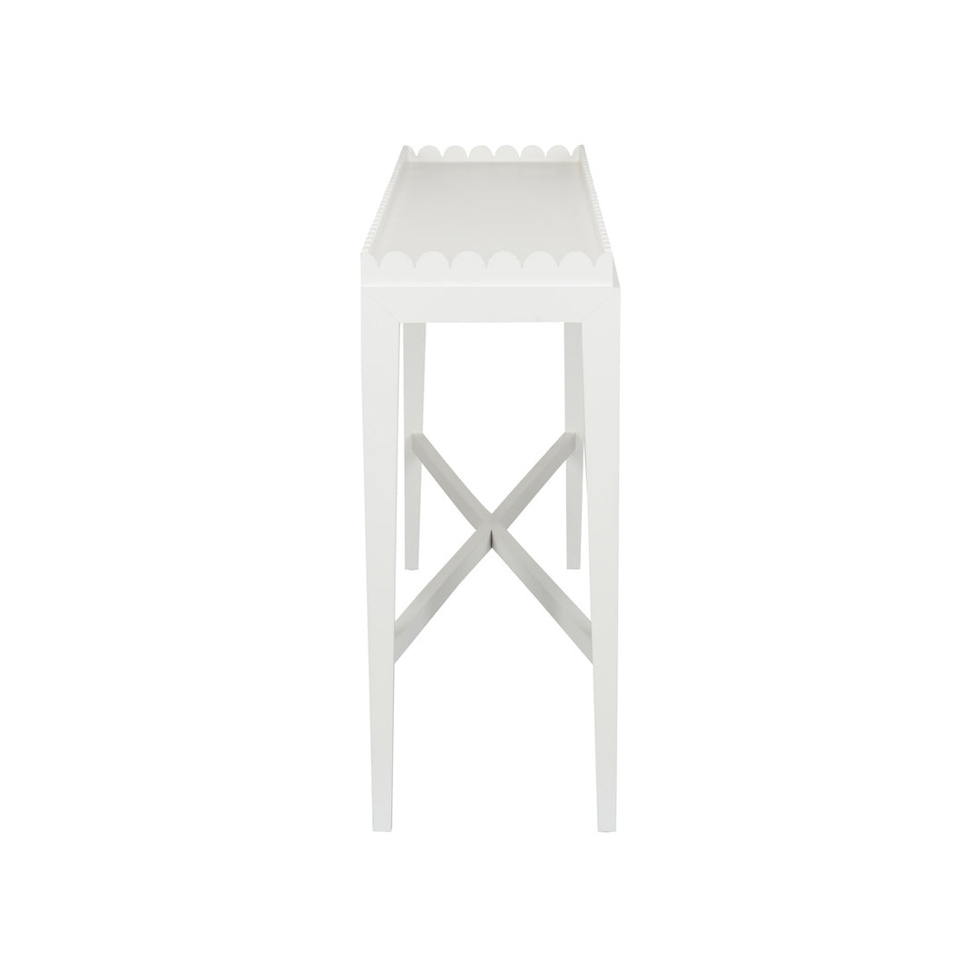 Scallop Console Table