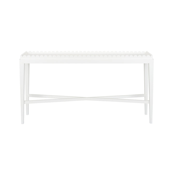 Scallop Console Table