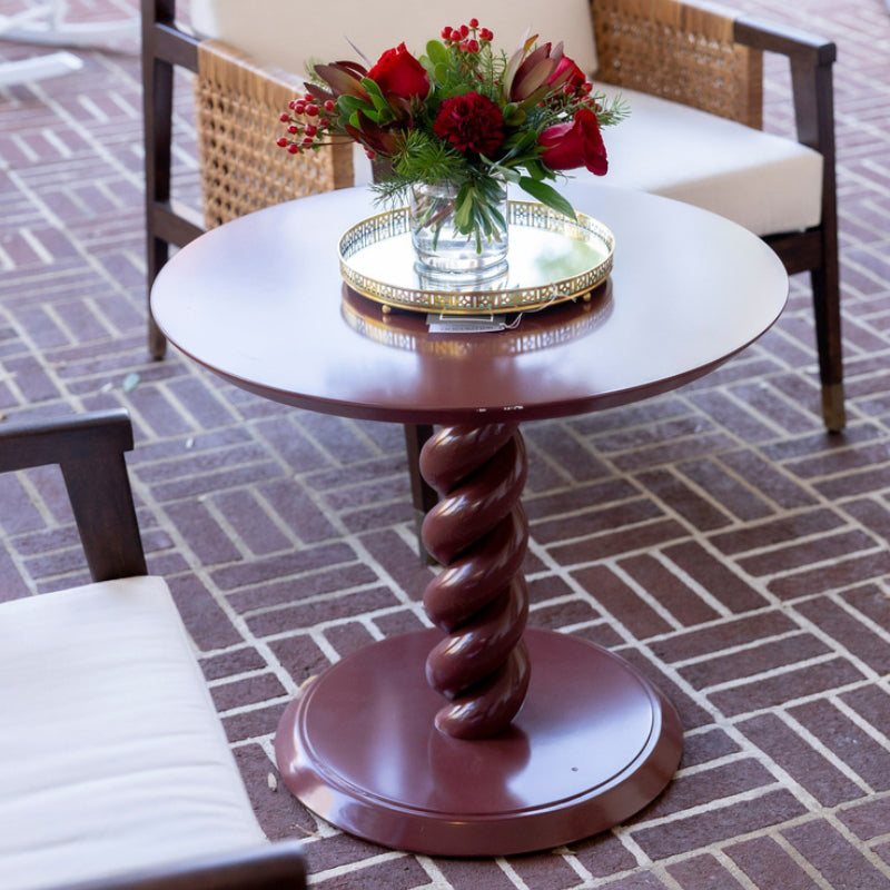 Twisted Barley End Table