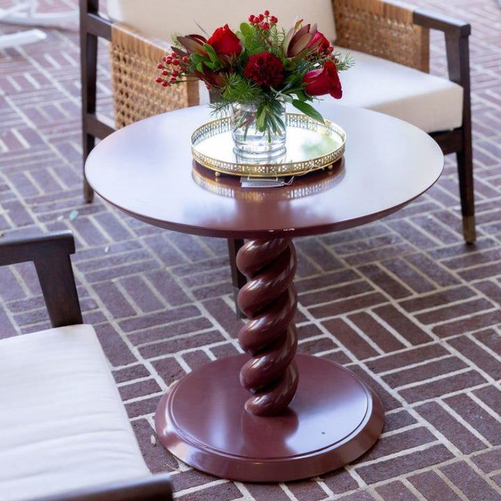 Twisted Barley End Table