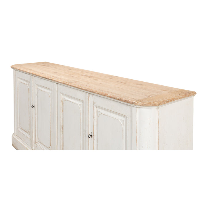 Antique Whitewash Sideboard