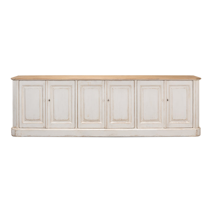 Antique Whitewash Sideboard