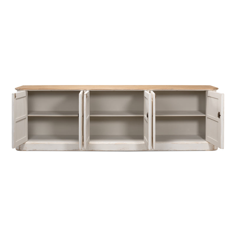 Antique Whitewash Sideboard