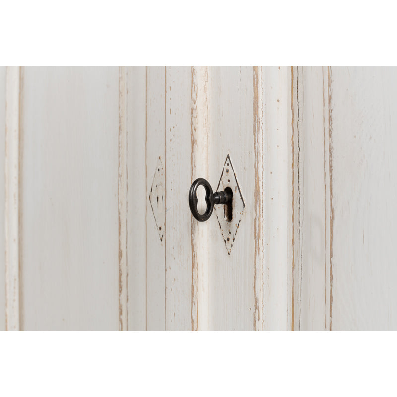 Antique Whitewash Sideboard